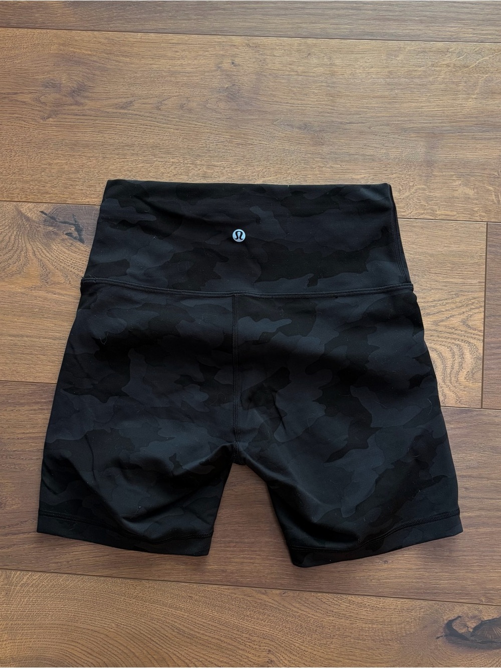 Lululemon Black Camo Shorts